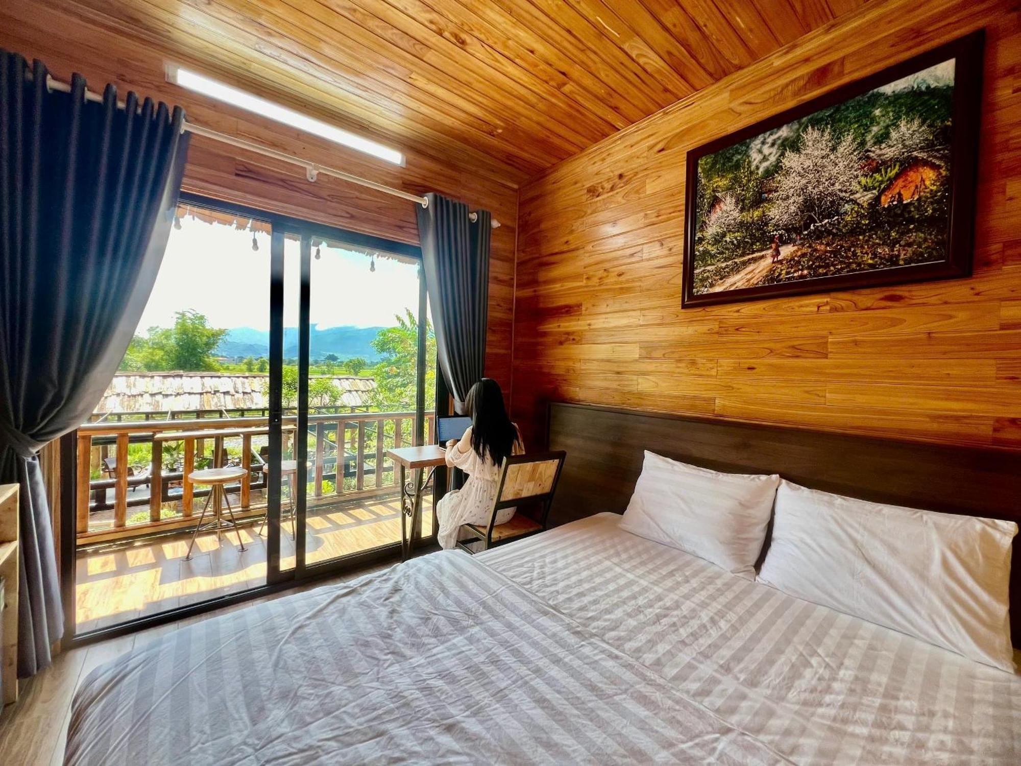 Tran Gia Homestay Nghia Lo Extérieur photo